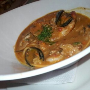 cazuela de mariscos