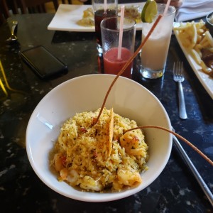 Arroz Chauffa de Mariscos.
