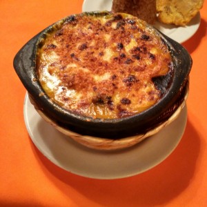 cazuela gratinada