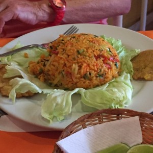 Arroz con Camarones