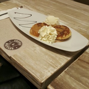 mini waffle de arequipe