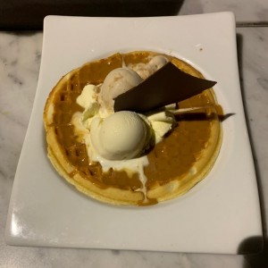 waffle con arequipe ?