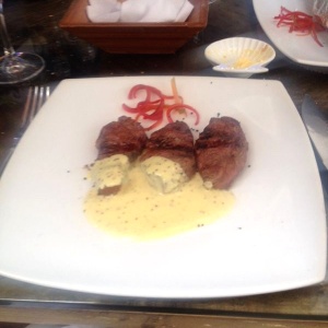 Lomo a la mostaza