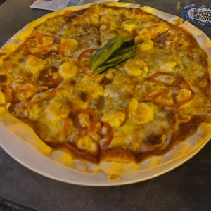 Pizza frutos del mar