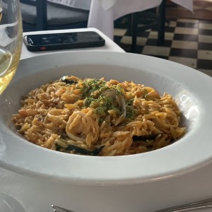 Risoto con calamar