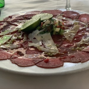 Carpaccio di manzo