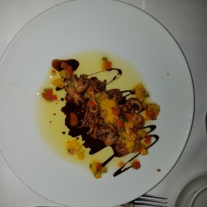 Pulpo a la parrilla