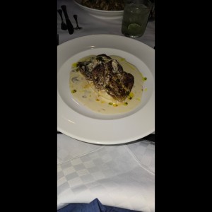 Lomo al queso azul