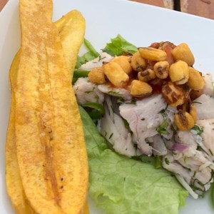 ceviche de corvina
