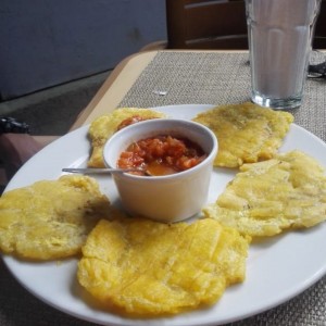 patacón con ahogado