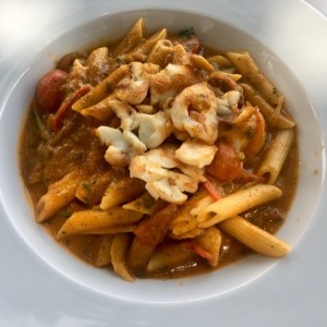 Rigatoni con Langosta 