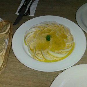 Hummus de garbanzo