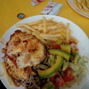 pollo almendrado
