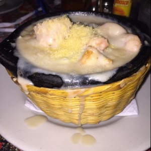 cazuela de mariscos