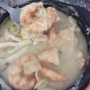 cazuela de mariscos