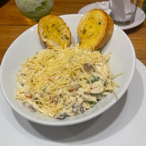 Pasta de pollo