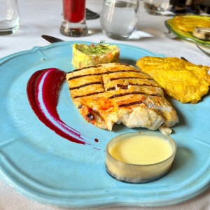 Filete de pescado a la parrilla