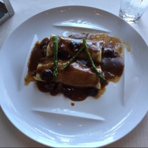 canelones de rabo de toro