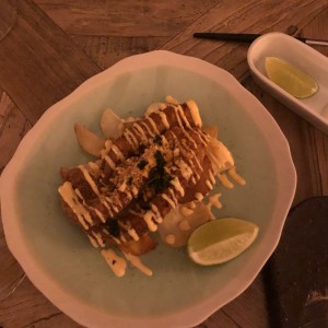 chicharrones de Pulpo