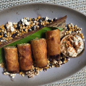 Spring rolls de gallina