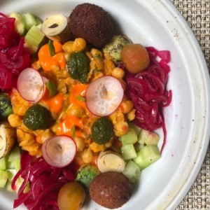 Encocado de garbanzos
