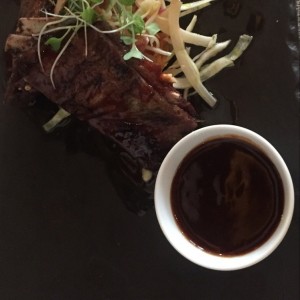 costillas acarameladas de cordero 