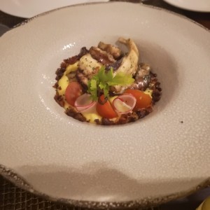 entrada de pulpo