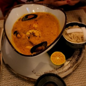 cazuela de mariscos