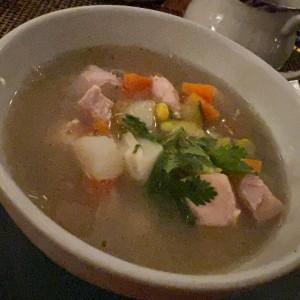 Sopa de pollo