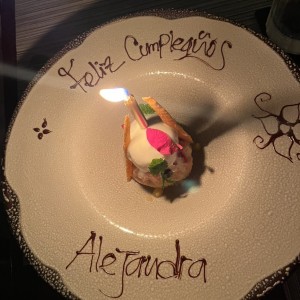 Dulce de cumple regalo