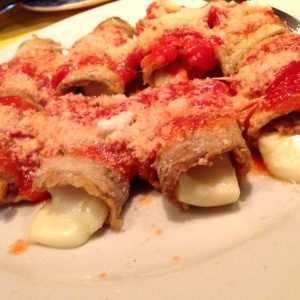 Rollitos de berenjena
