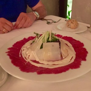 Carpaccio de lomo