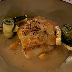 Corvina con especias 