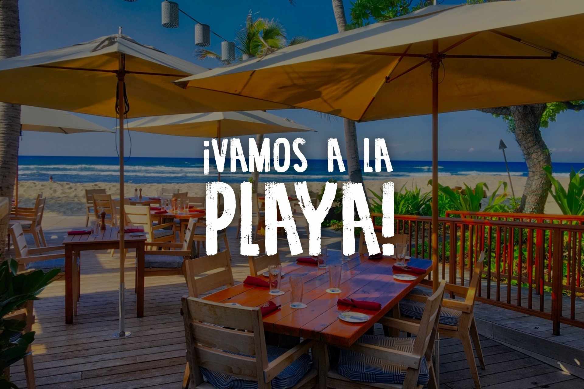 ¡Vamos a la playa!