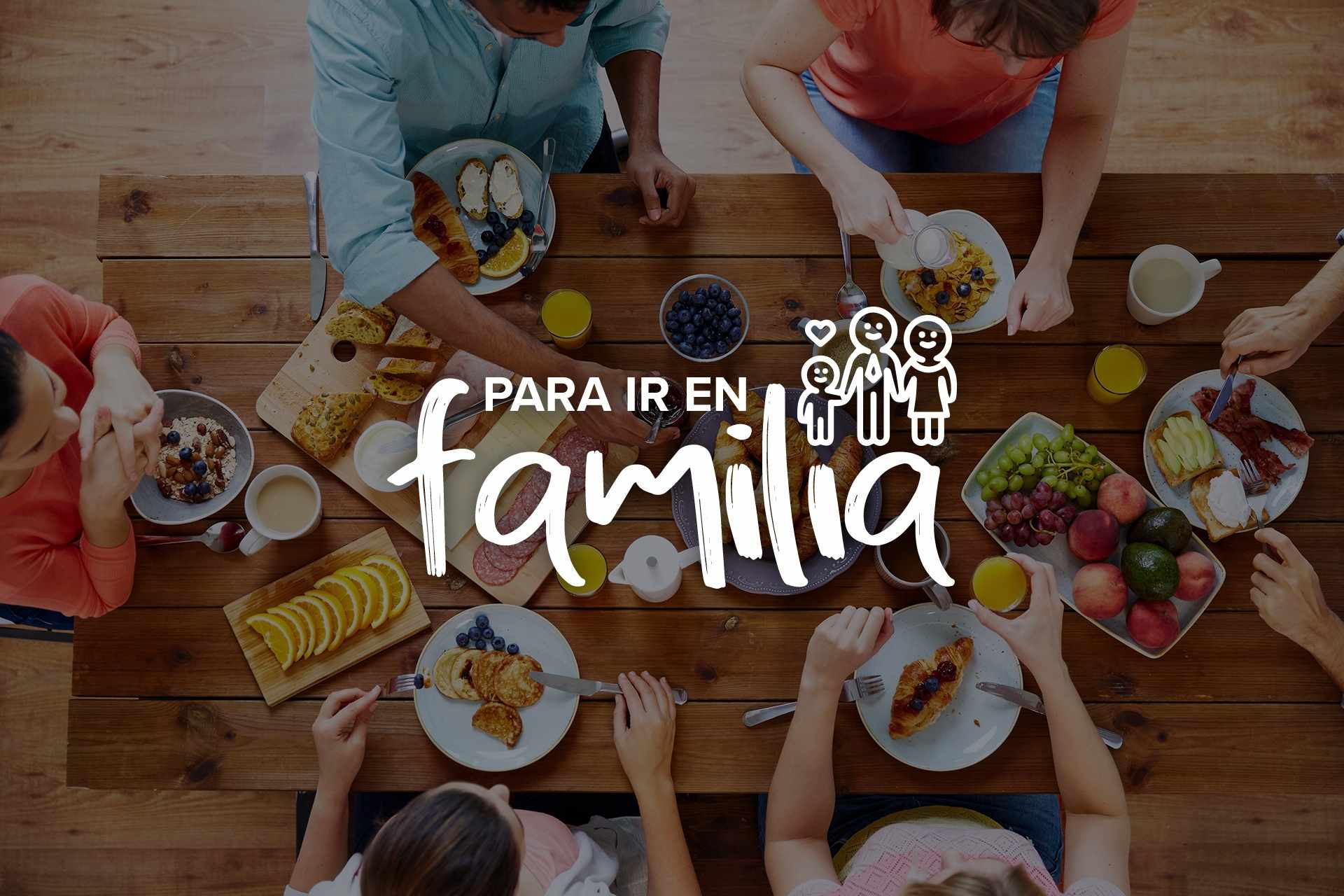 Para ir en familia