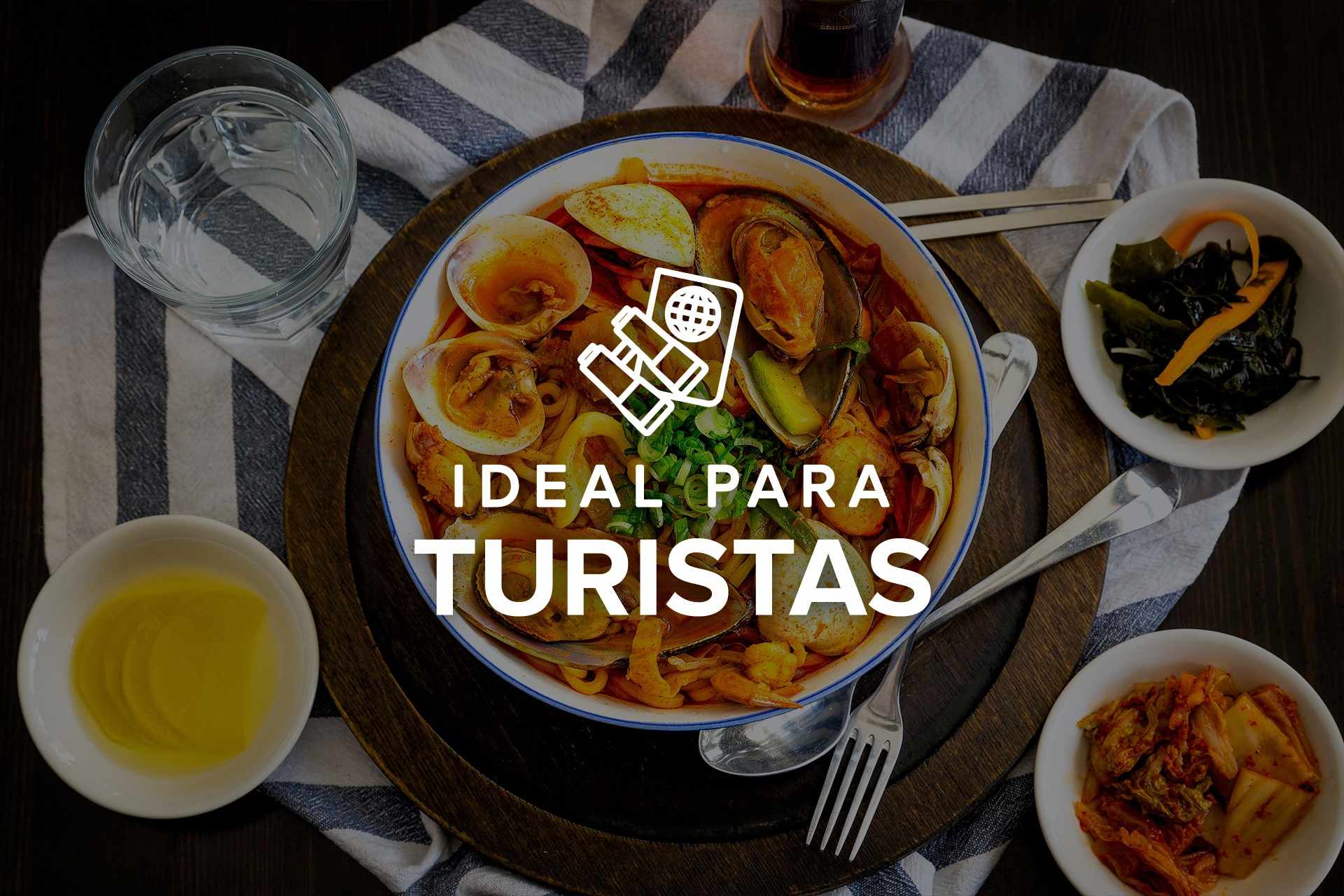 Ideal para turistas
