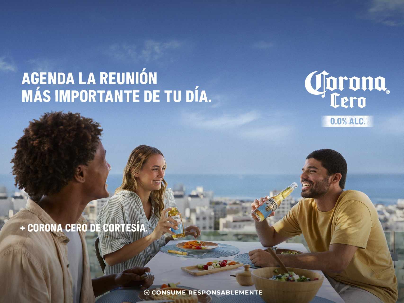 Welcome Drink Lunch Corona Cero